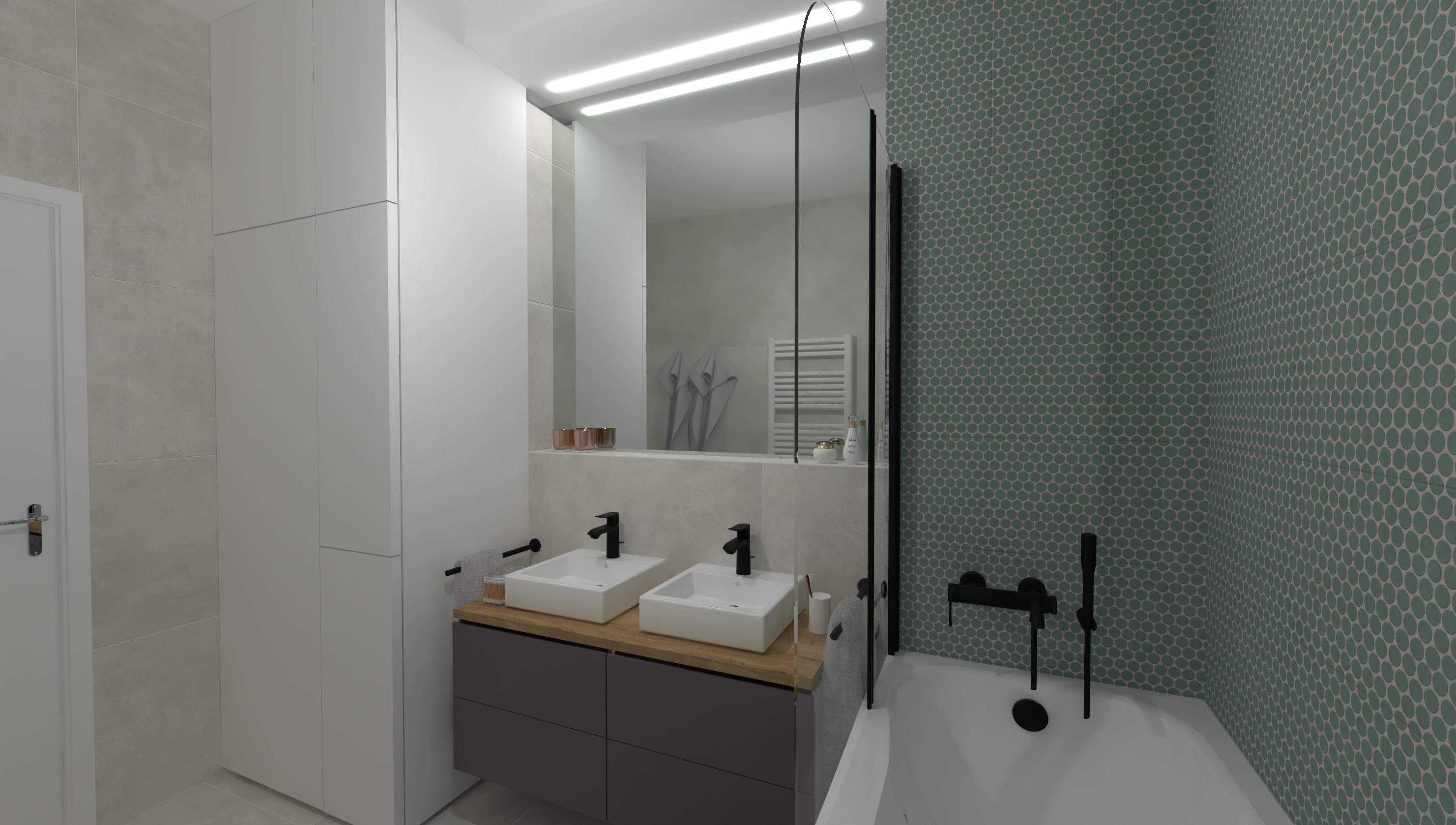 N&aacute;vrh k&uacute;peľne s WC