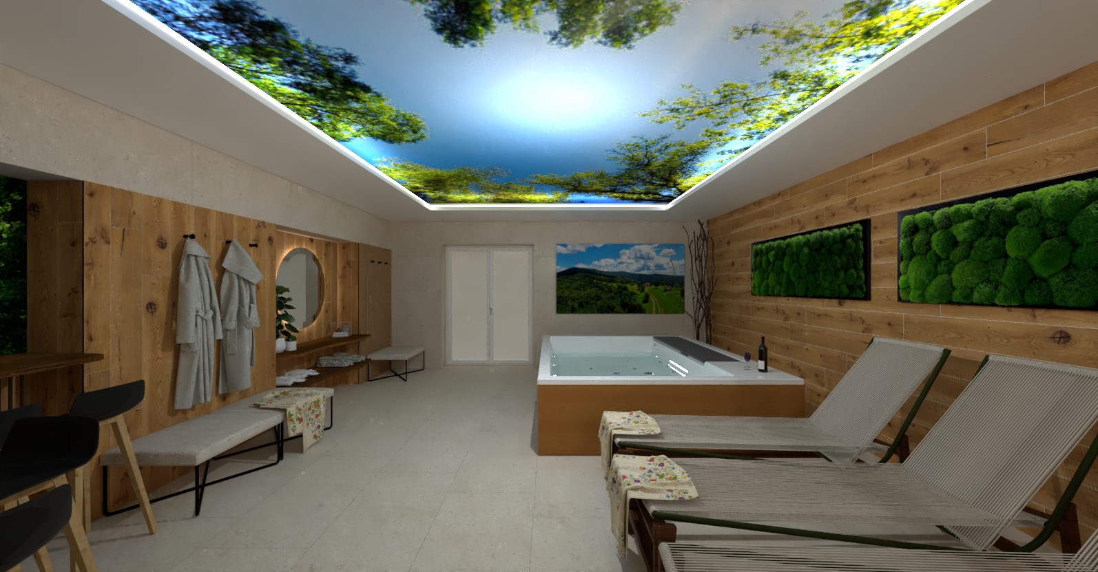 N&aacute;vrh wellness z&oacute;ny