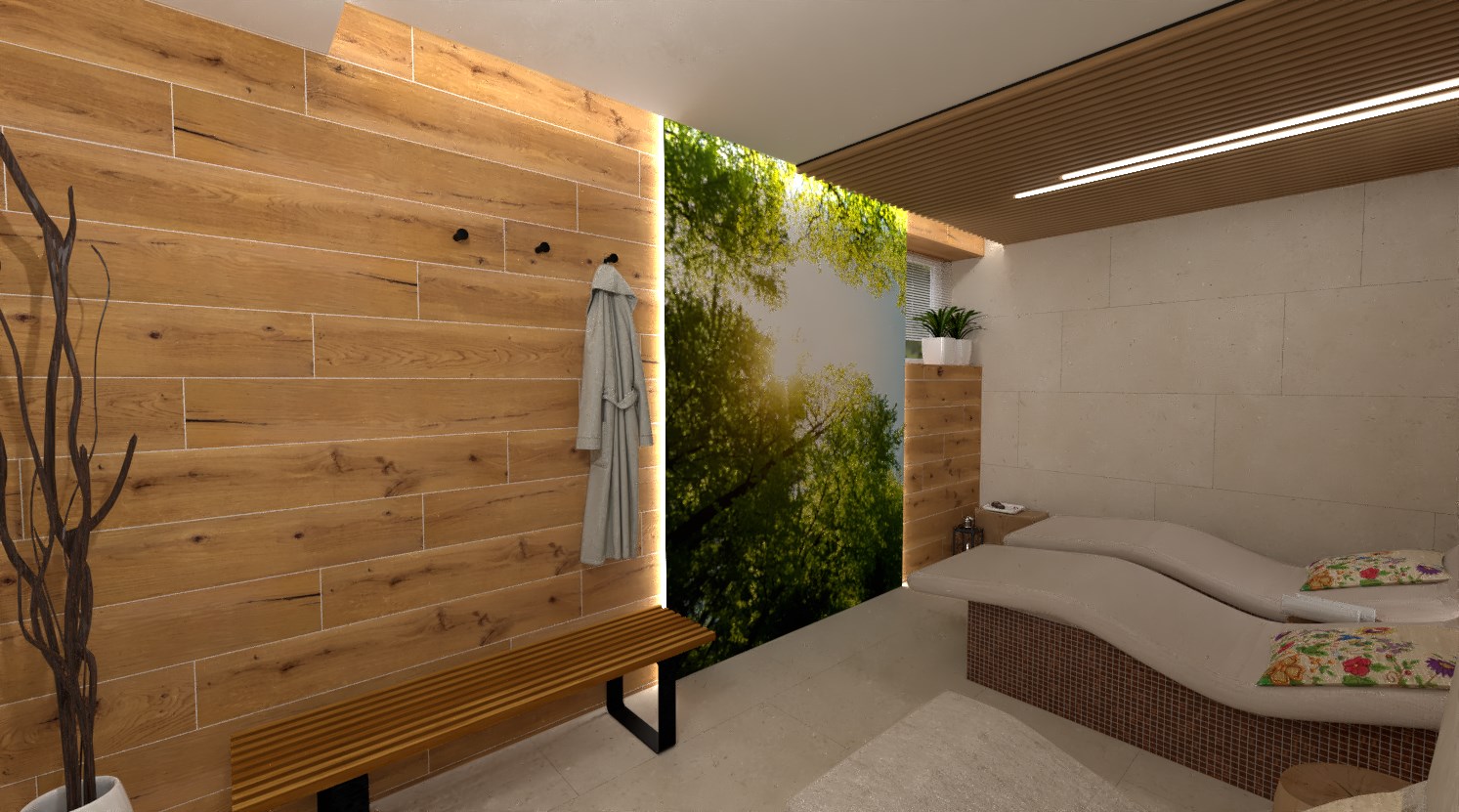 N&aacute;vrh wellness z&oacute;ny